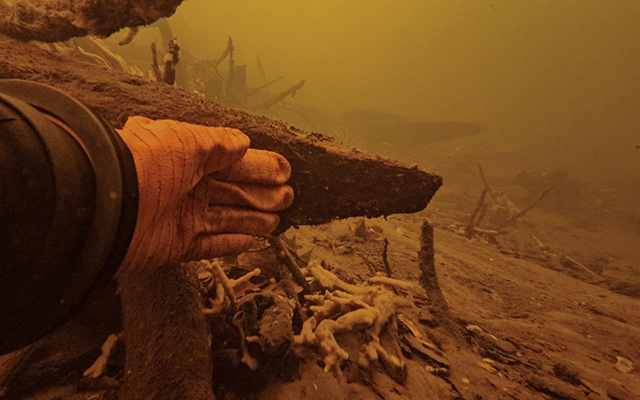    Курские дайверы на протяжении нескольких лет изучают то, что осталось от 7-этажной мельницы