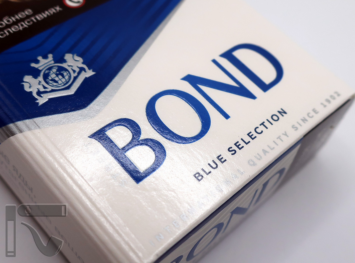 Дубль на сигареты Bond Street Blue. Фото: © канал "Уголок Курильщика"