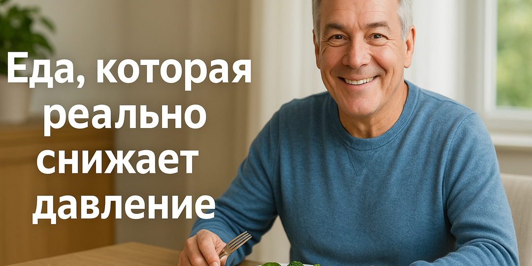 Еда, которая реально снижает давление: советы врачей и научные факты?