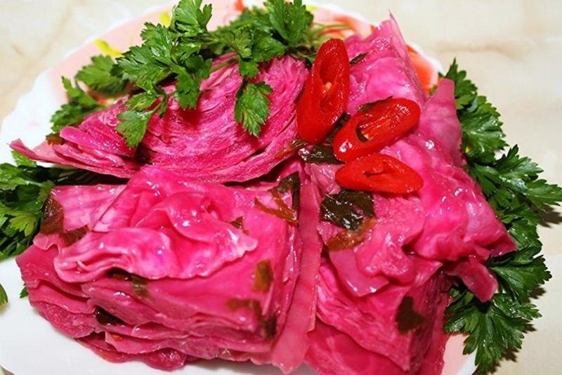 Фото: Квашеная капуста по-грузински hotelprojector.ru