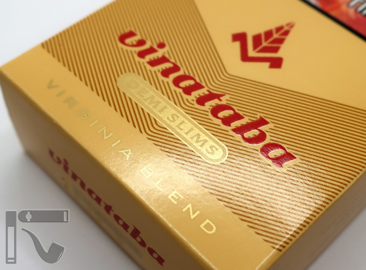 Сигареты Vinataba Demi Slims. Фото: © канал "Уголок Курильщика"