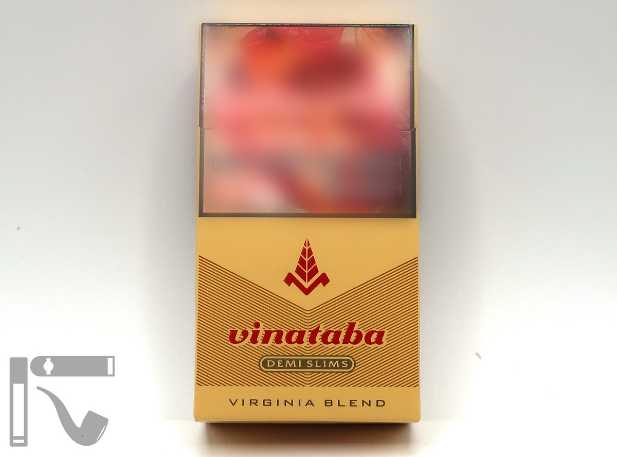 Сигареты Vinataba Demi Slims. Фото: © канал "Уголок Курильщика"