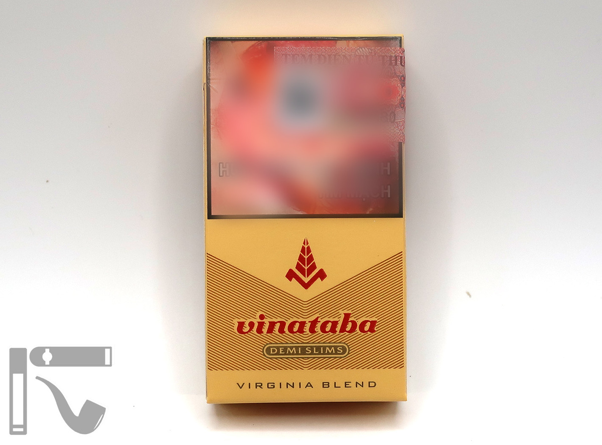 Сигареты Vinataba Demi Slims. Фото: © канал "Уголок Курильщика"