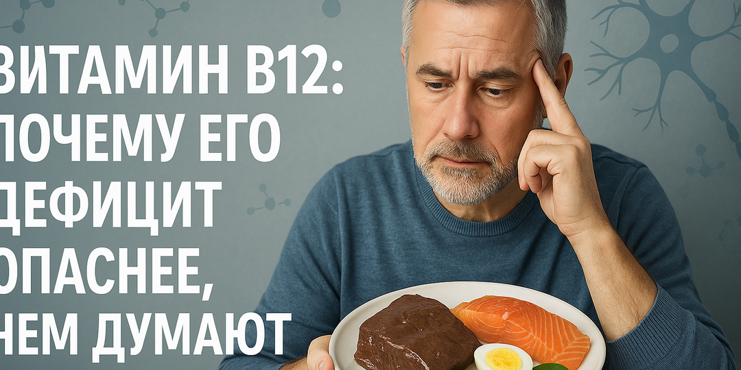 Витамин B12: почему его дефицит опаснее, чем думают?