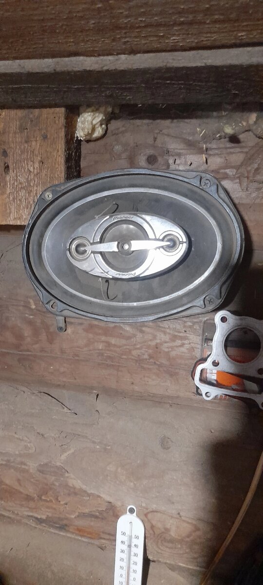 Видимо так и работал этот хороший динамик...