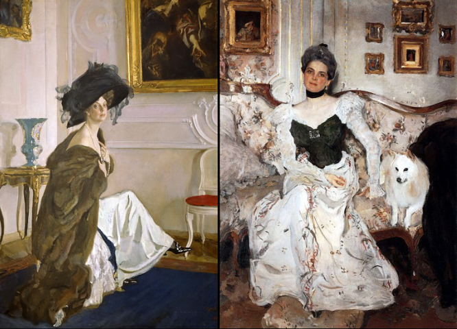 Художник В.А. Серов