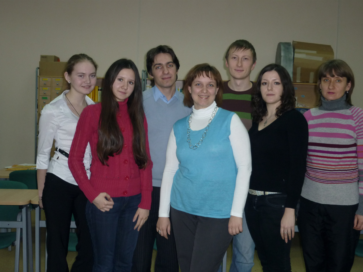 Курсовая фотография с преподавателем Юлией Карташовой 😄