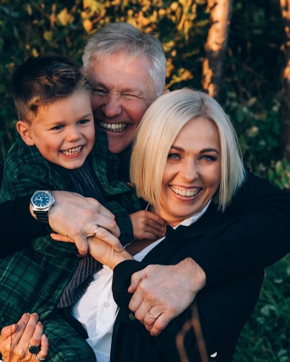 Игорь Бочкин и Анна Легчилова с сыном Иваном