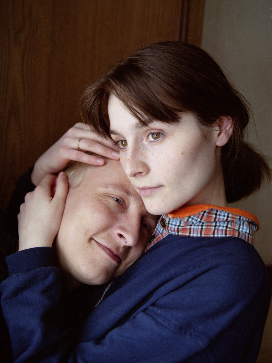 Иван Охлобыстин и Оксана Арбузова в молодости