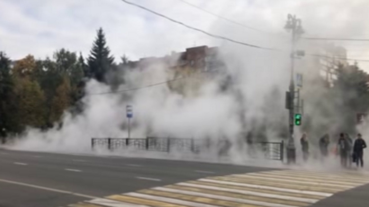    С начала отопительного сезона в Курске зафиксировали серию коммунальных аварий