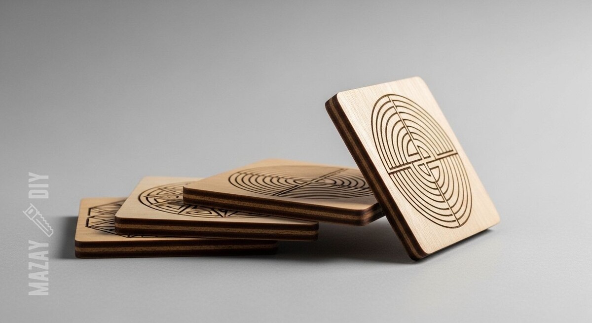 Подставки под горячее ЛИСТАЙТЕ - так увидите больше идей! (с) Mazay DIY