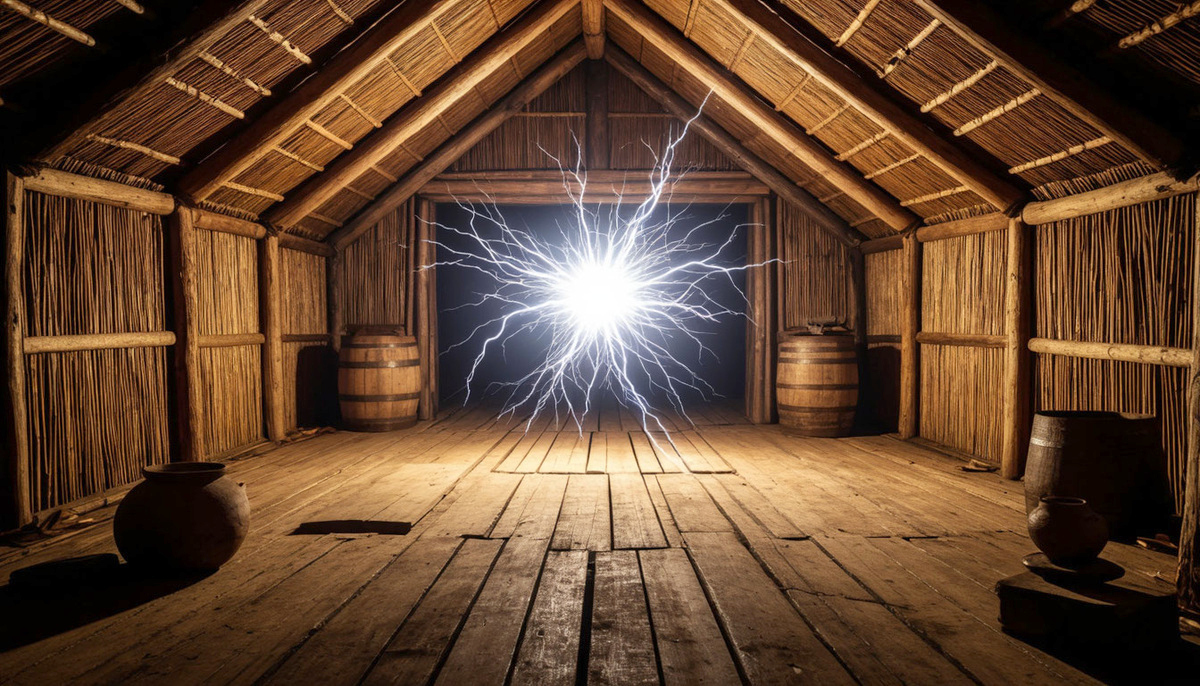 Полтергейст поджидал мужчину и нанёс страшный удар.