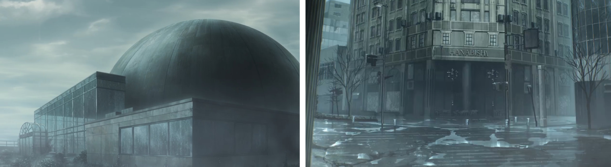 В сравнении с игрой постапокалиптический город, в котором происходит действие, руинирован значительно меньше, чем изначально задумывалось, а отдельные жёсткие моменты, смягчены или убраны.