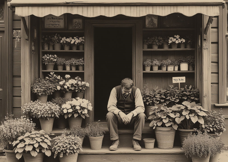 Заметка о торговле комнатными растениями в Петербурге (1883г.)