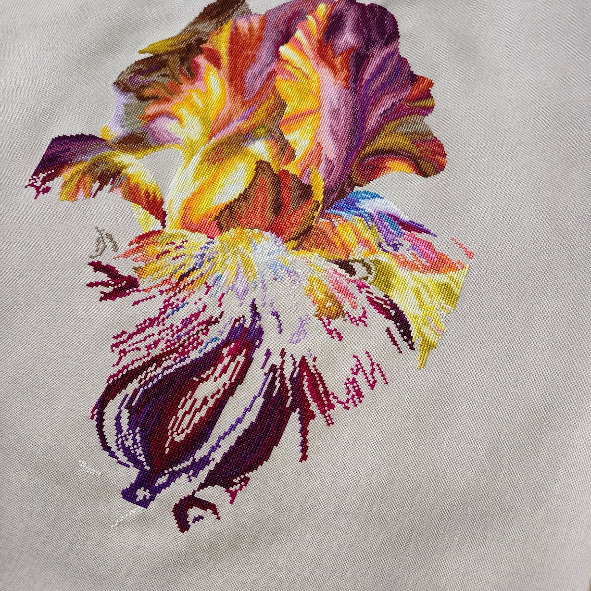 Теперь ирис выглядит так 😍