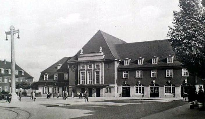 Франкфурт на Одере. Вокзал.