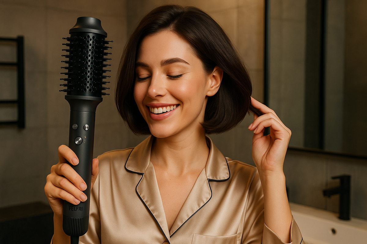 Фен стайлер с насадками для волос