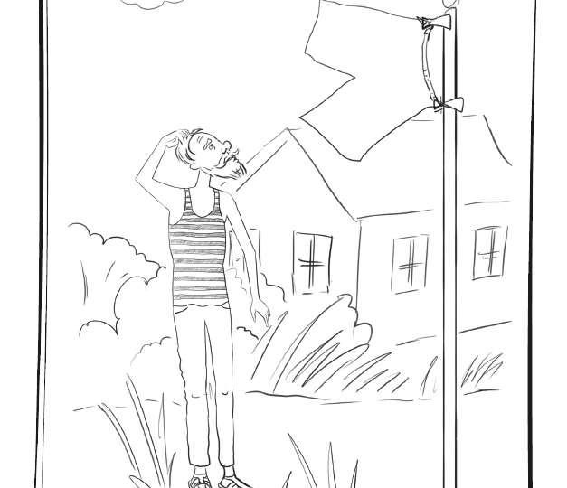 Как мы с Вовкой. Полковое знамя