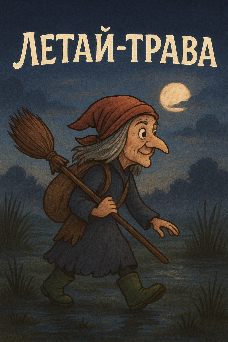 Сказка о том, как Баба Яга отправилась пешком к Кикиморе на болото — искать волшебную летай-траву. Вот только беда — Баба Яга и Кикимора враждуют уже триста лет! Почему она пошла пешком, а не полетела в ступе? Из-за чего поссорились две старые подружки? И зачем Бабе Яге та самая летай-трава? Об этом вы узнаете, прочитав эту добрую и озорную историю.