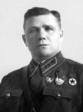 Комкор  А.И. Еременко, командир 6-го казачьего кавалерийского корпуса им. И.В. Сталина