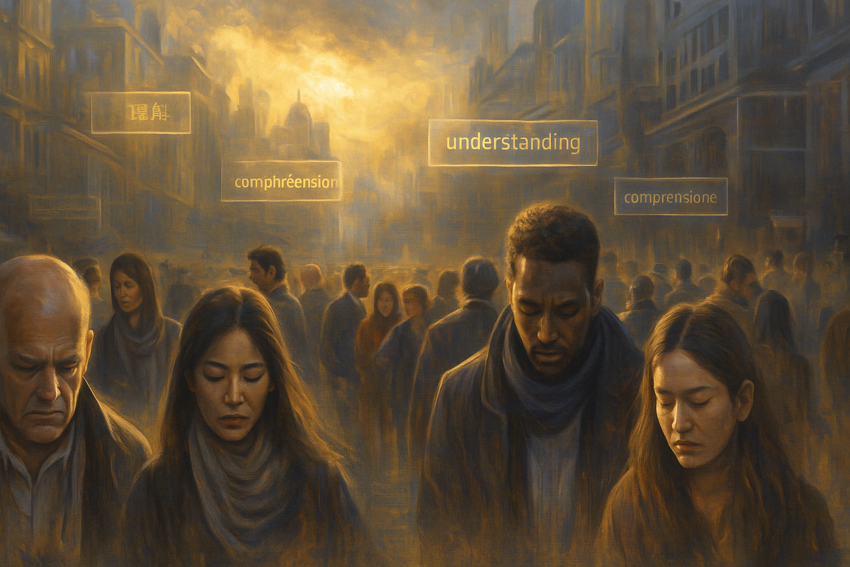 Каждый день миллиарды людей пытаются объяснить друг другу простые вещи — и терпят поражение. Мы пишем письма, переводим, ищем правильные слова, а иногда просто замолкаем, потому что не хватает общего языка.