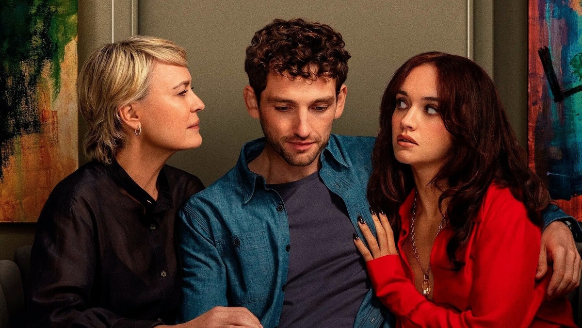 Афиша мини-сериала «Девушка моего сына», 2025 год, режиссеры Робин Райт, Андреа Харкин