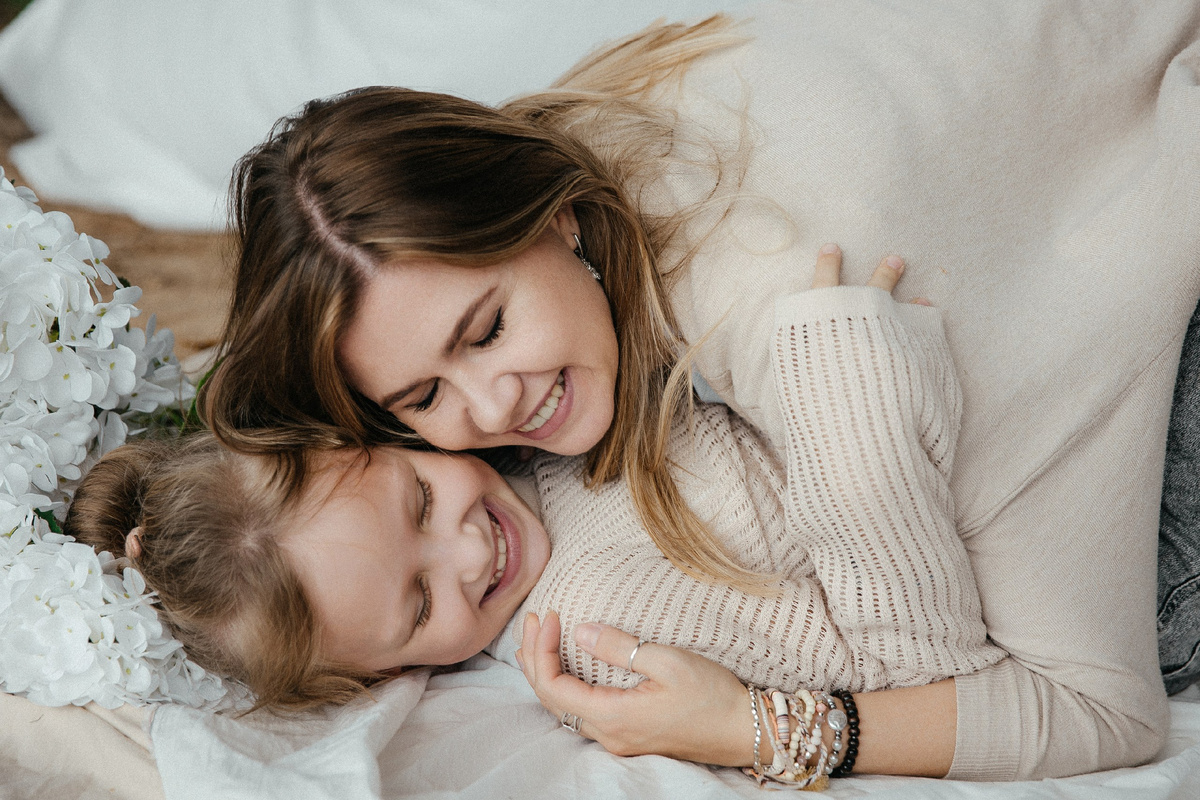 фотосессия с мамой