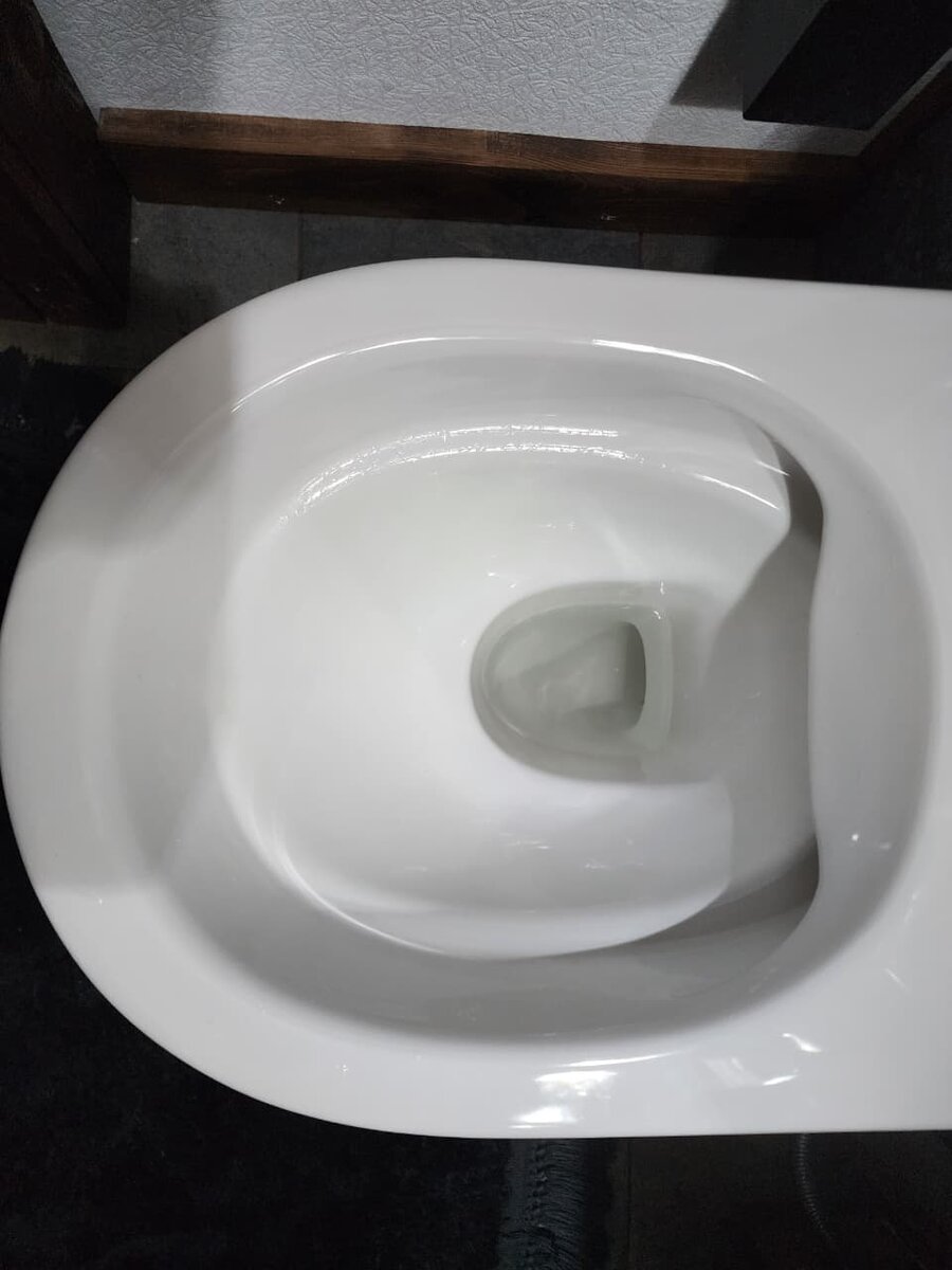 Безободковый унитаз мечты))