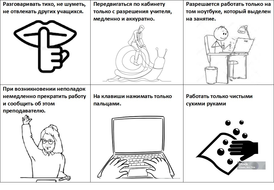 Правила поведения в компьютерном классе