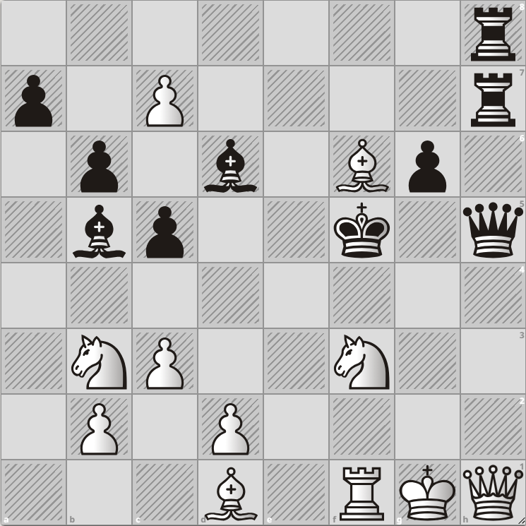 1. Мат в 1 ход, ход белых