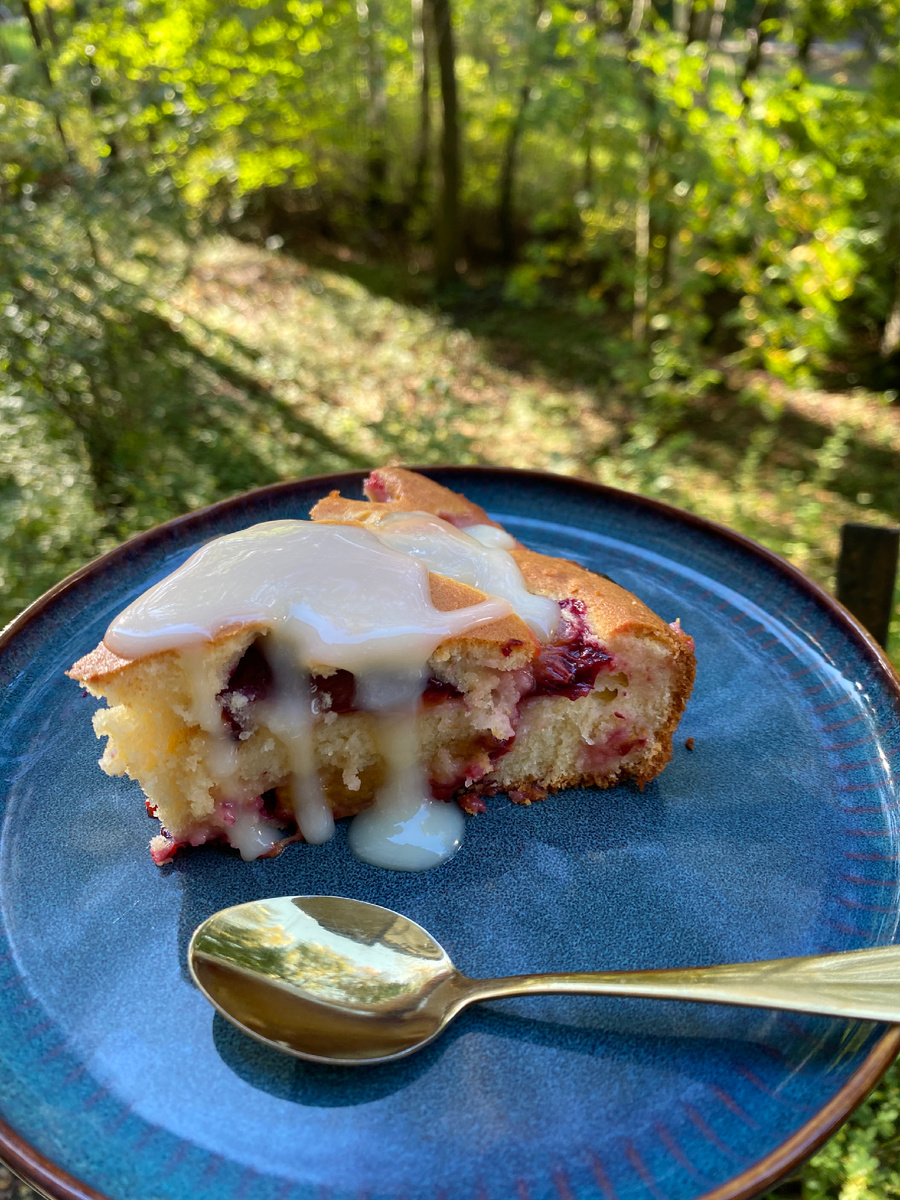 Сливовый пирог