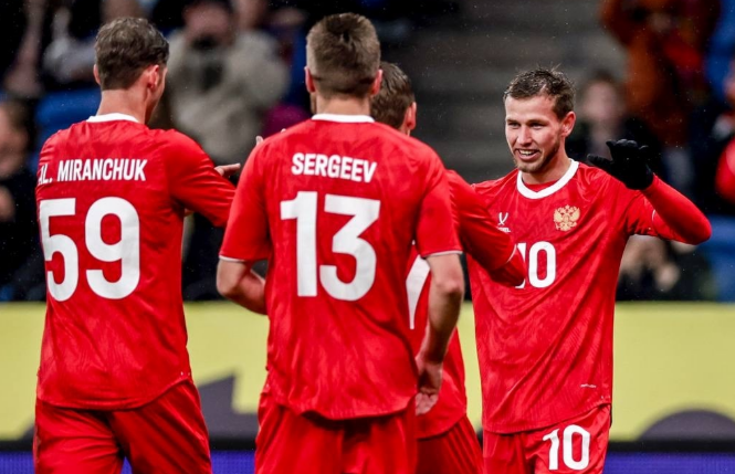 Сборная России разгромила Боливию в Москве. Фото: соцсети сборной России