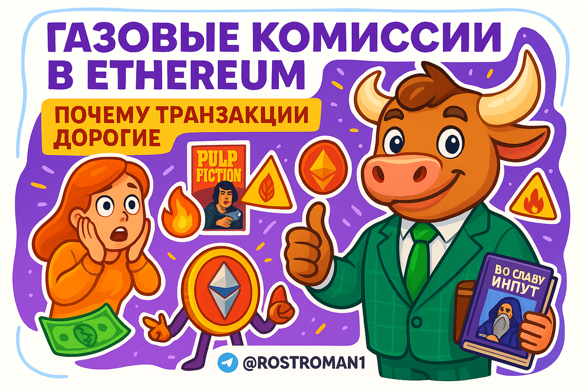    Газовые комиссии Ethereum: 5 скрытых ловушек, из-за которых вы теряете деньги РоСТ | Роман о Системном Трейдинге