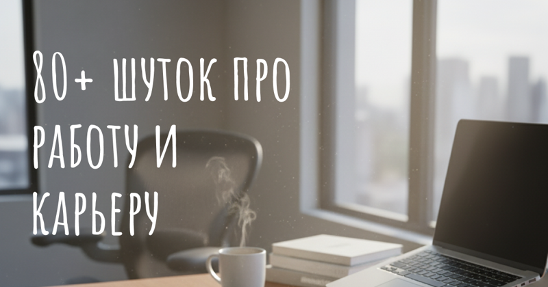 80+ шуток и смешных цитат про работу, карьеру и поиски себя