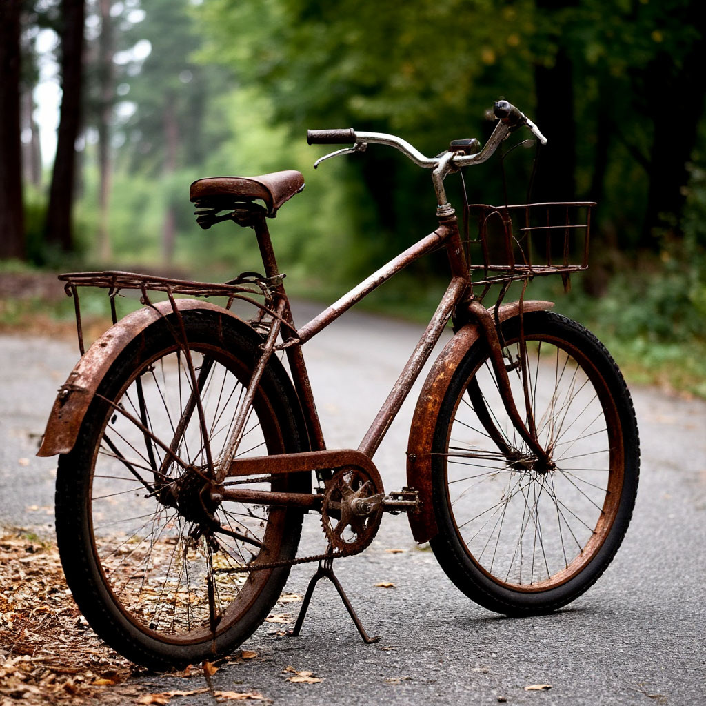 старый велосипед