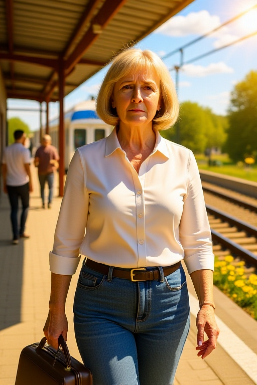 Моя соседка Людмила Петровна собрала чемодан и уехала в Питер учиться на искусствоведа.