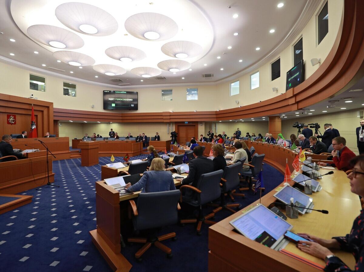    Заседание Мосгордумы© РИА Новости / Антон Денисов