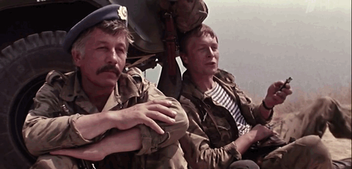 Кадр из кинофильма "Ответный ход"