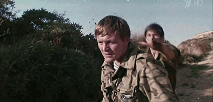 Кадр из кинофильма "Ответный ход"