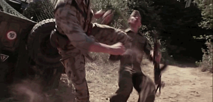 Кадр из кинофильма "Ответный ход"