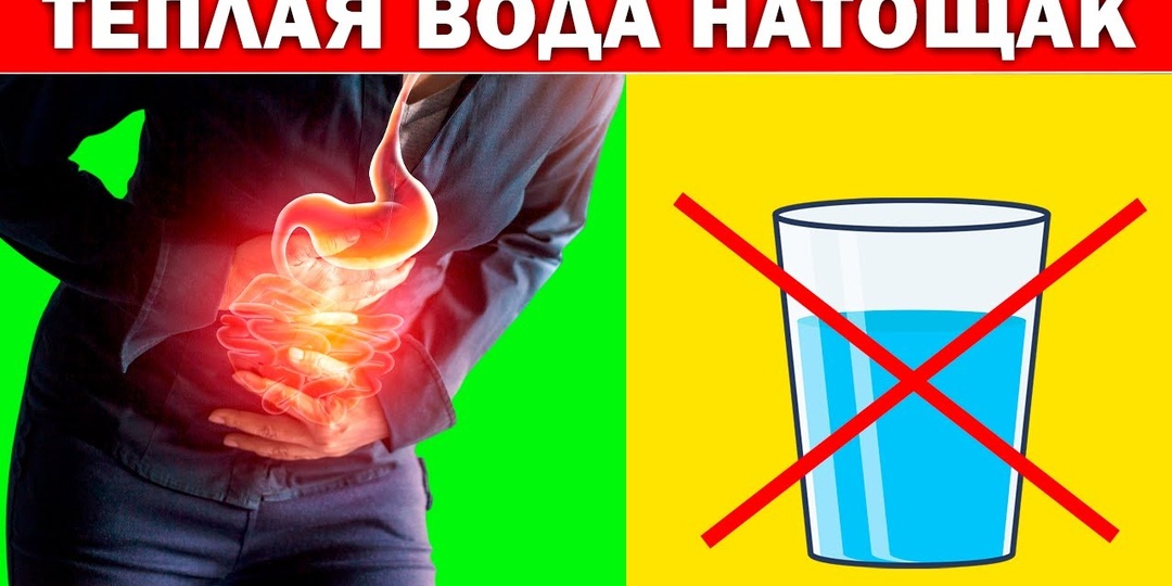 Что происходит с телом, если пить воду натощак