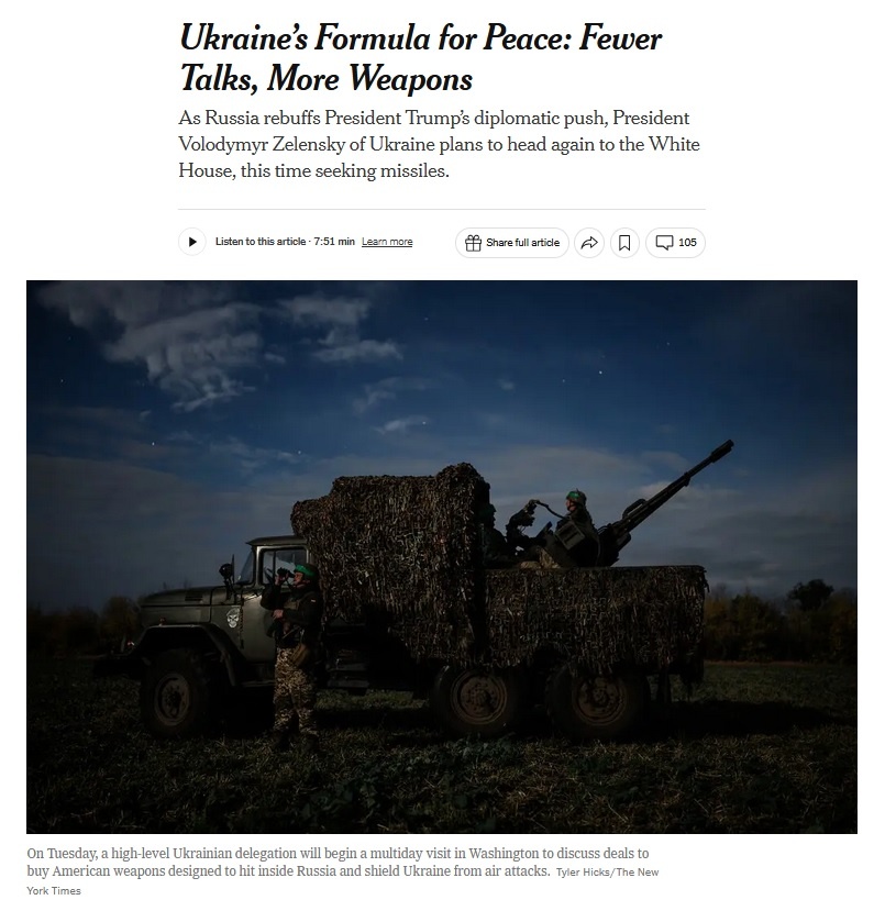    Фото: скриншот статьи The New York Times