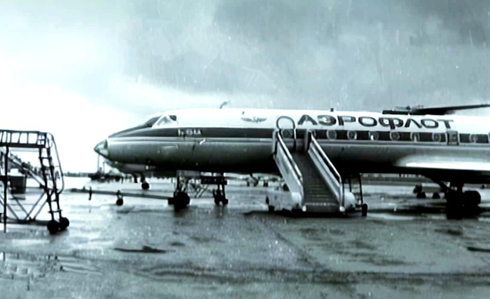 Пассажирский лайнер Ту-134, захваченный бандитами, 1986 г.