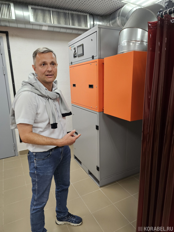 Фильтровентиляционная установка для очистки воздуха / Фото: Корабел.ру  📷
