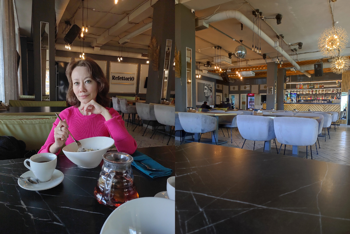 Завтрак и обед в гастробаре Рефетторио