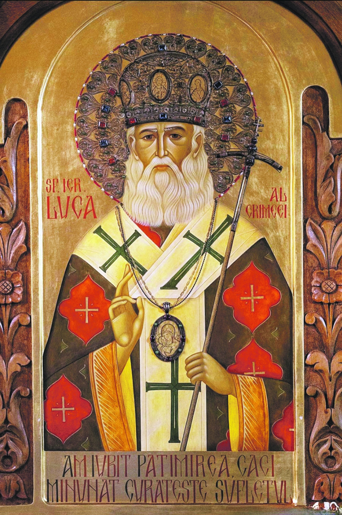 Архиепископ Лука (в миру Валентин Феликсович Войно-Ясенецкий; 1877, Керчь —1961, Симферополь) —врач-хирург, учёный и духовный писатель. Доктор медицины, доктор богословия, профессор. Лауреат Сталинской премии первой степени за монографию «Очерки гнойной хирургии». Был репрессирован и провёл в ссылке в общей сложности 11 лет. В 2000 году канонизирован Русской православной церковью как священноисповедник