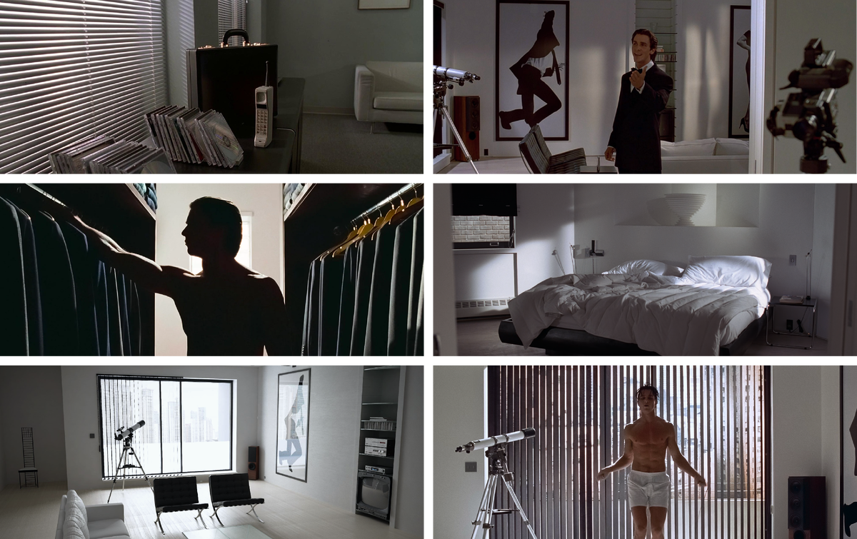 кадры из фильма «Американский психопат»