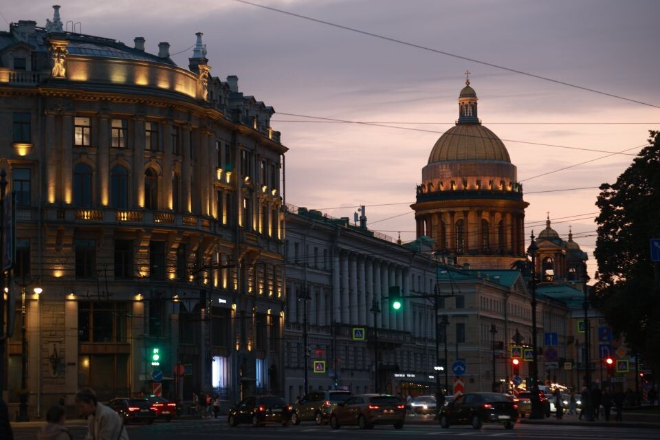    Ночной Питер. Источник: Олег Укладов