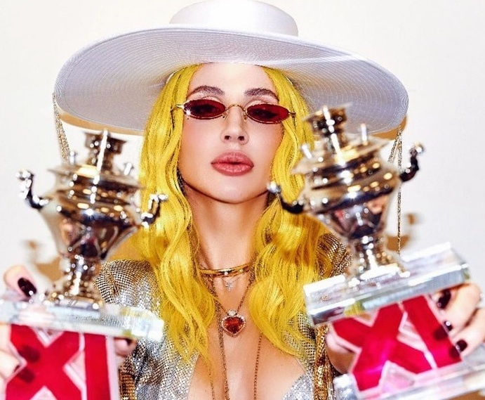 Лобода на музыкальной премии телеканала RU.TV