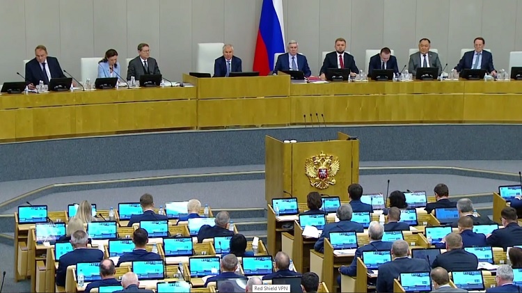    На фото стоп-кадр видеоматериала ТГ-канала Госдумы Редактор